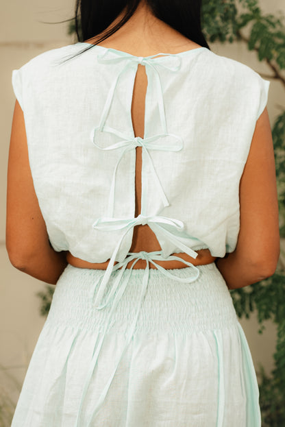 CROPPED BOW TOP - *One-Off