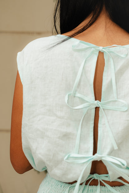 CROPPED BOW TOP - *One-Off