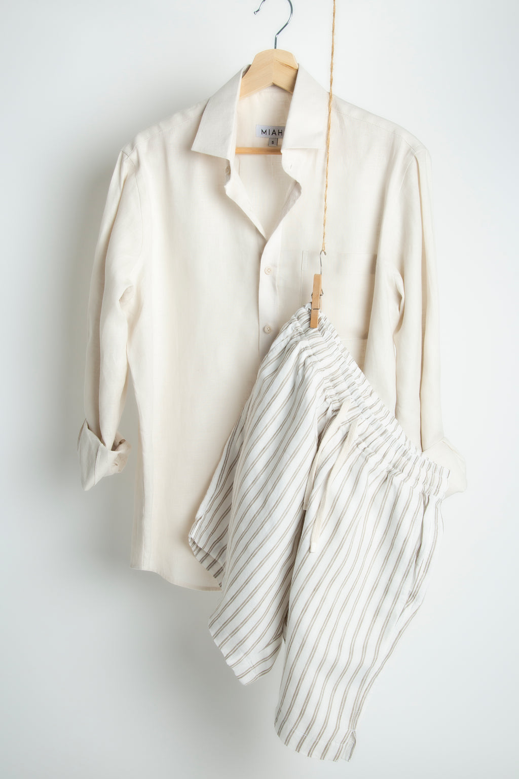 Linen Shirt - Cream