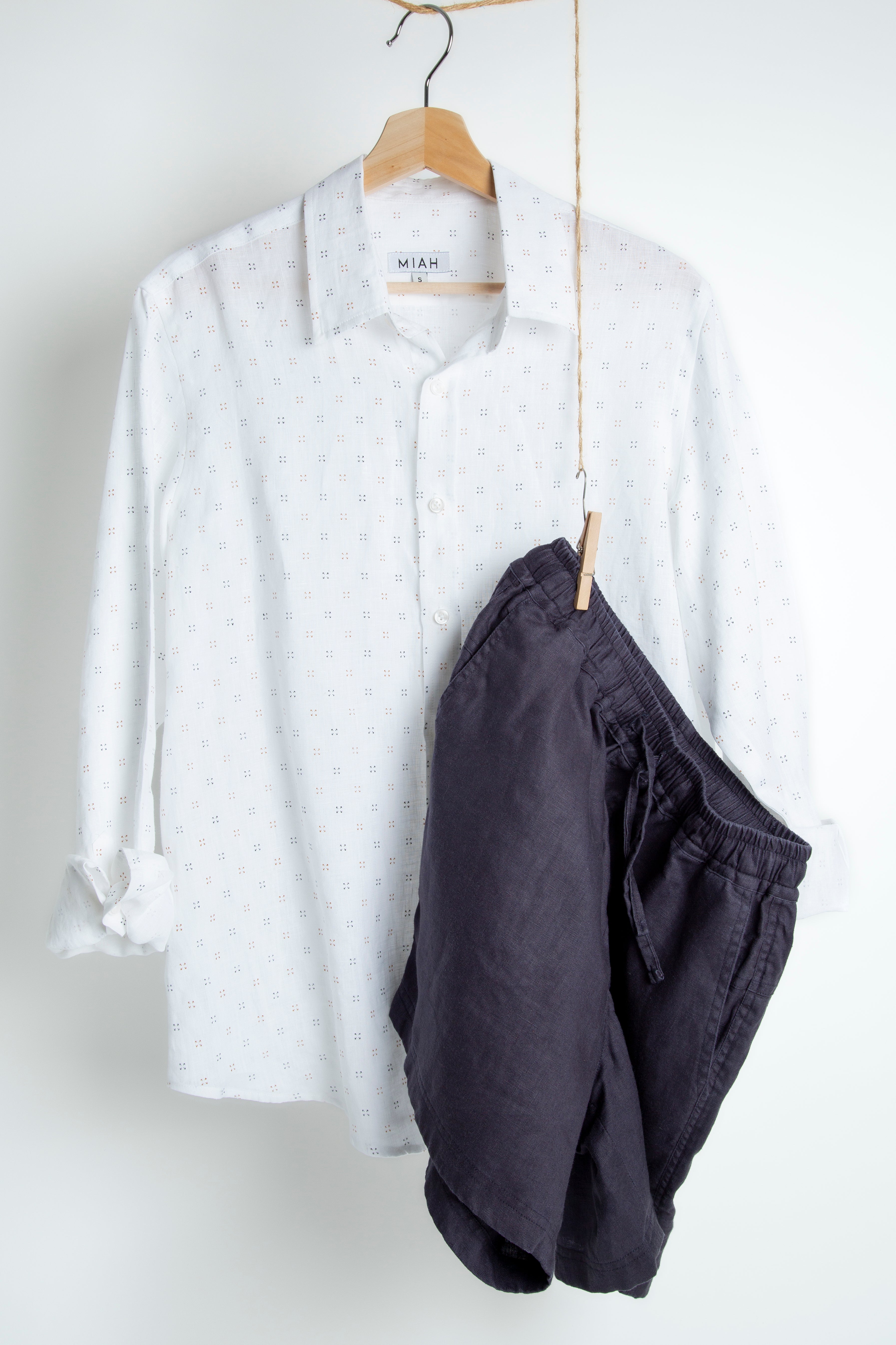 Linen Shirt - Arrows