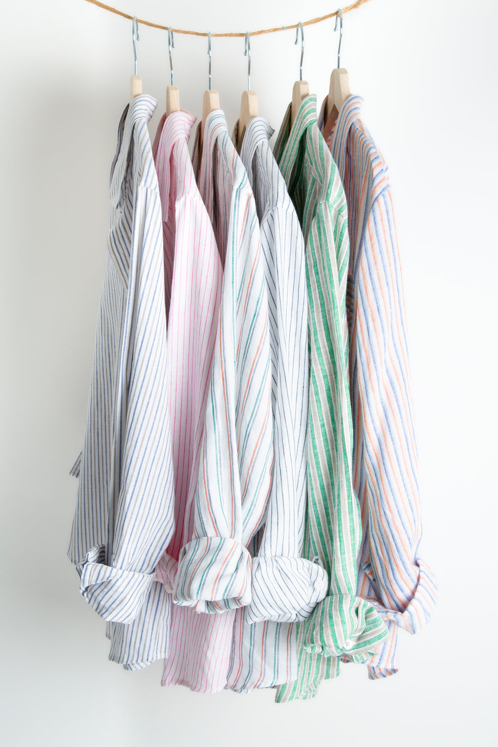 Linen Shirt - Prim Stripe