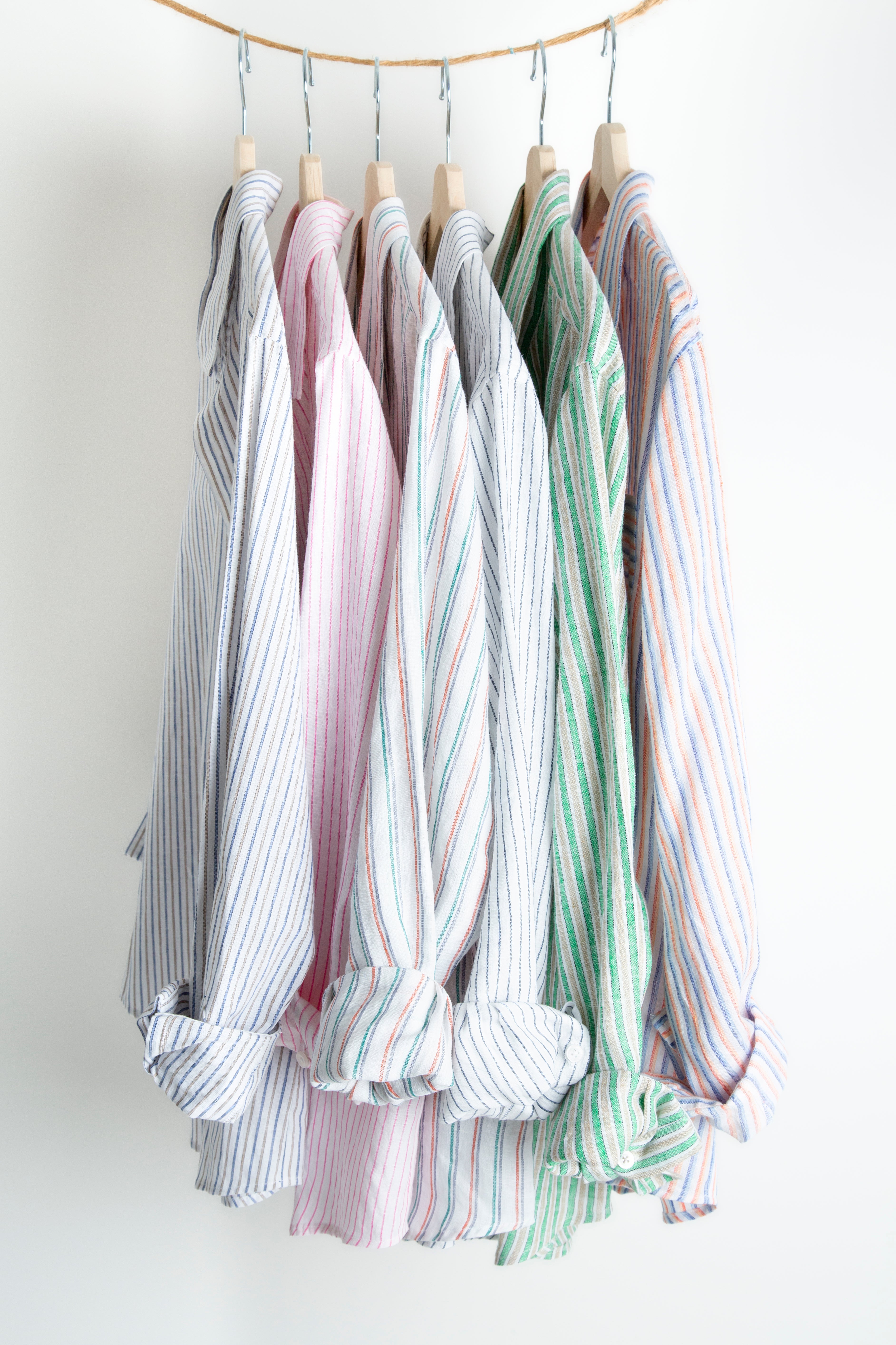Linen Shirt - Prim Stripe