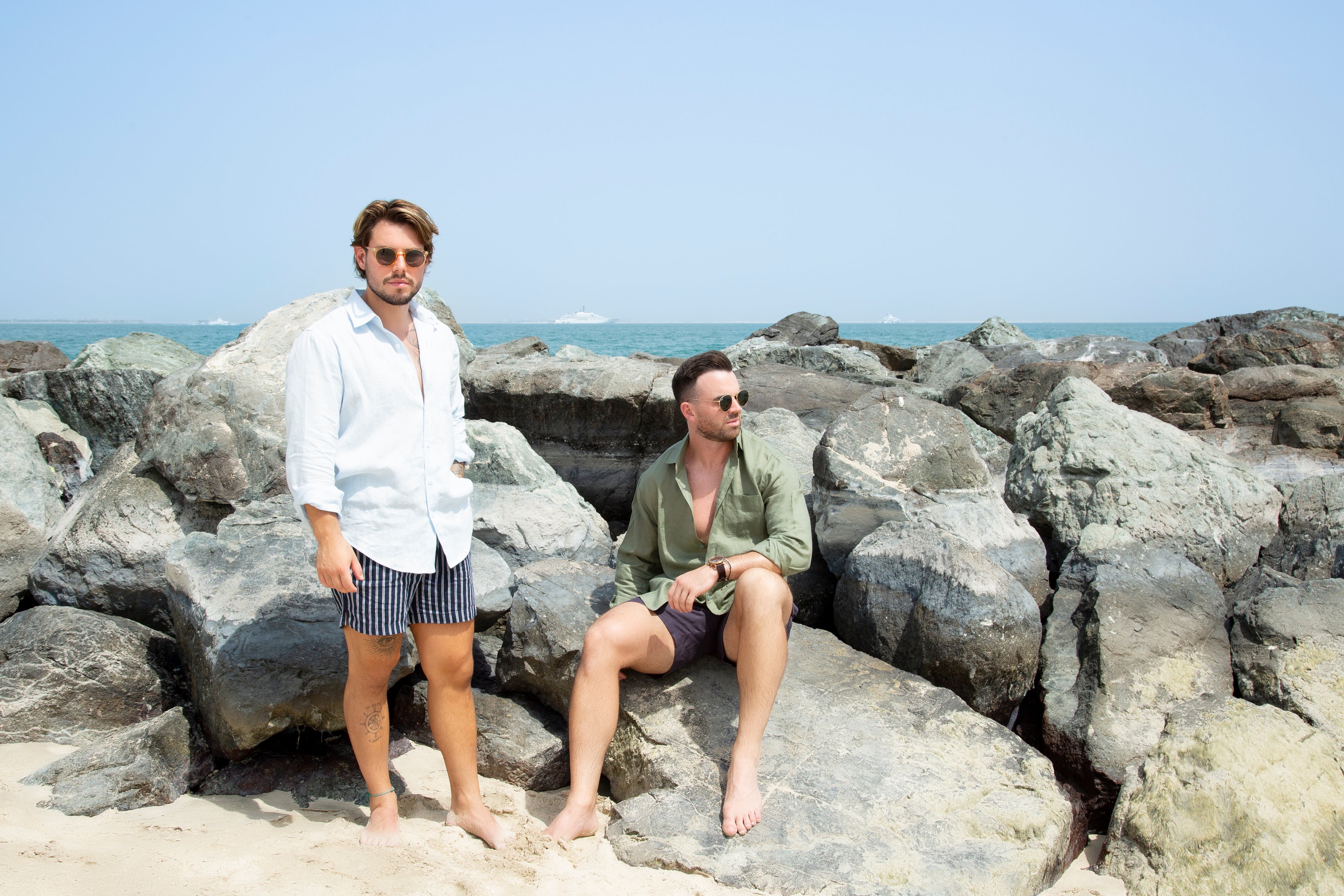 Linen Shirt - Light Blue