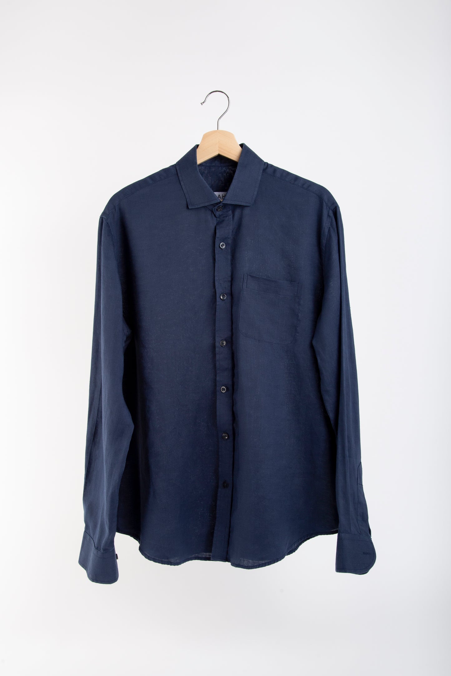 THE LINEN SHIRT - Navy